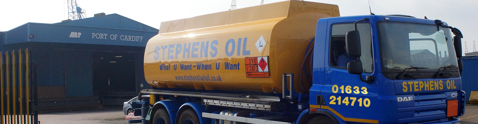 Oil and Cardiff Docks